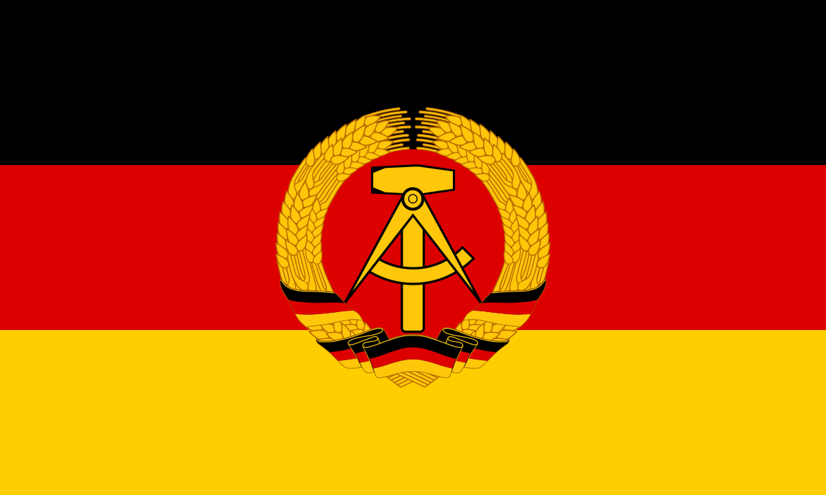 East Germany 1974 Flag